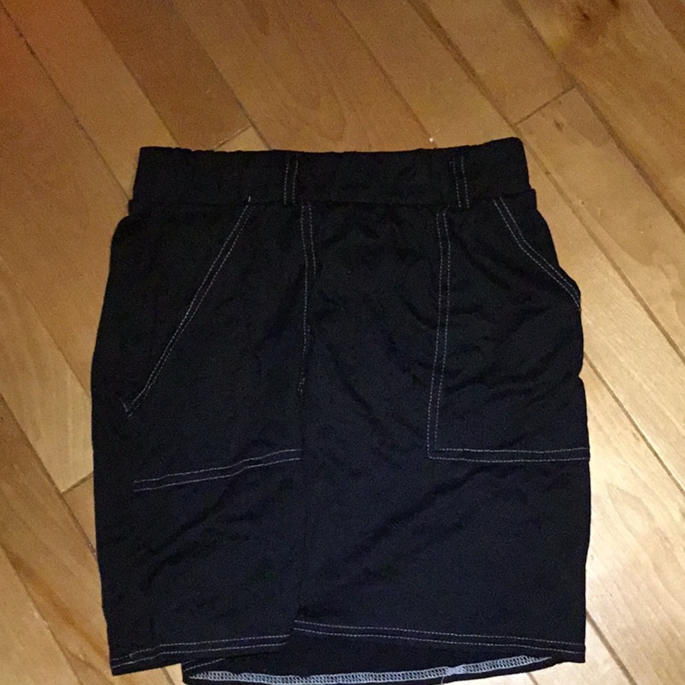 Black skirt